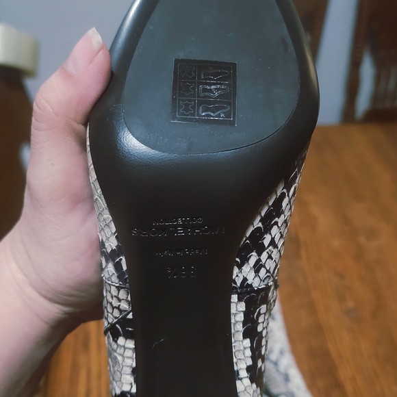 Carly Python Embossed Leather Boot - Picture 3 of 12